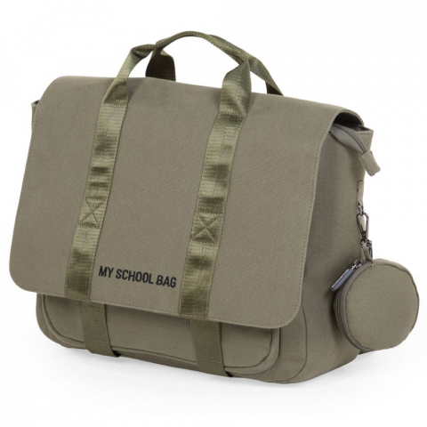 Ghiozdan Childhome My School Bag Kaki [1]