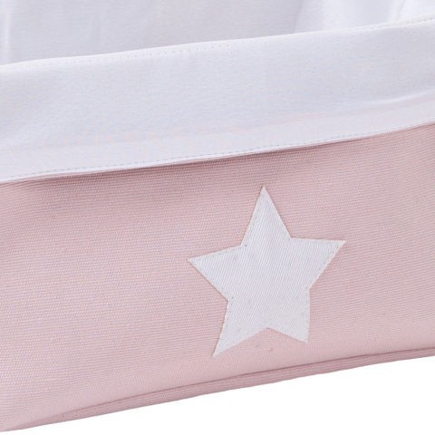 Cos depozitare panza Childhome 32x20x20 cm, Roz [1]