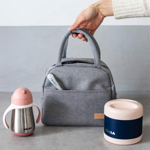 Set izoterm on the go 4 piese Beaba Pink [1]