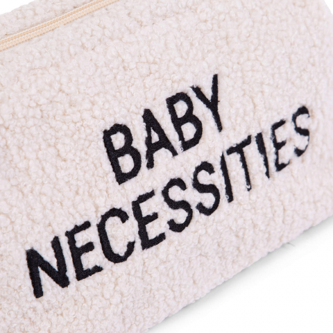 Geanta de toaleta Childhome Baby Necessities Teddy Alb [4]