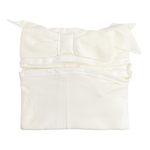 Childhome - Husa Cos bebe Childhome Moise, Jerse Alb