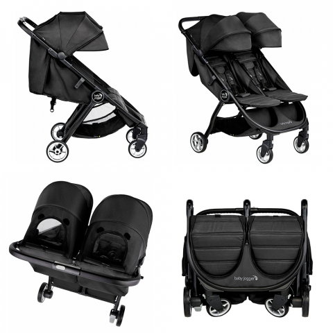 Carucior gemeni City Tour 2 Double Slate [3]