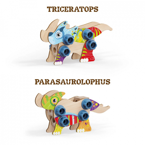 Set constructie dinozauri Quercetti Bio [4]