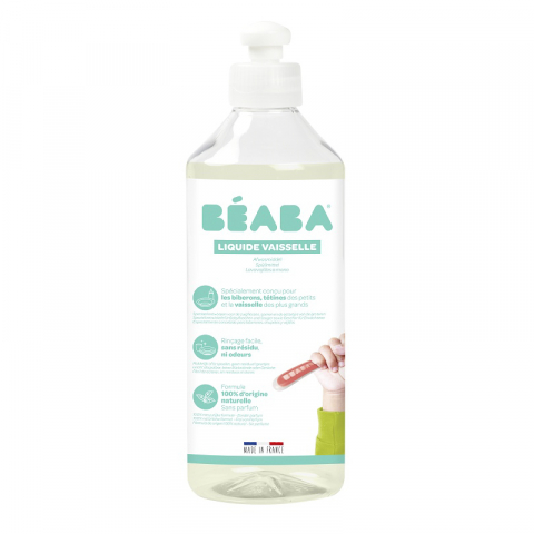 Beaba - Detergent de vase lichid fara parfum Beaba 500 ml