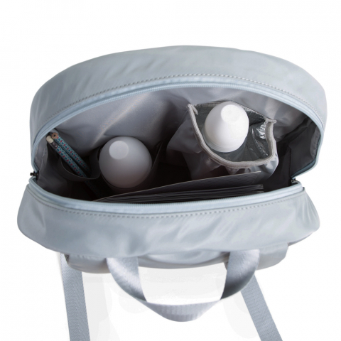 Ghiozdan Childhome ABC 29x12x38 cm Gri [2]