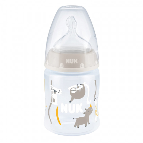 Nuk - Biberon Nuk First Choice PP 150 ml Control Temperatura Tetina Silicon M 0-6 luni Koala