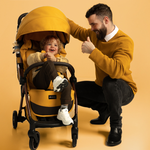 Carucior Leclerc Influencer Air Golden Mustard [6]