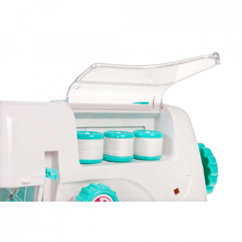 Barbie set croitorie cu masina de cusut [4]