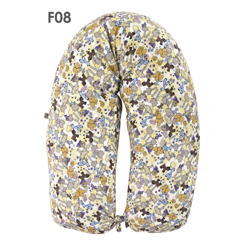 Fiki Miki - Perna Gravida 3 in 1 Husa Bumbac Multicolora 165 cm