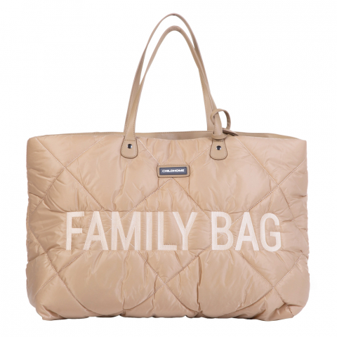Genti - Geanta matlasata Childhome Family Bag Bej