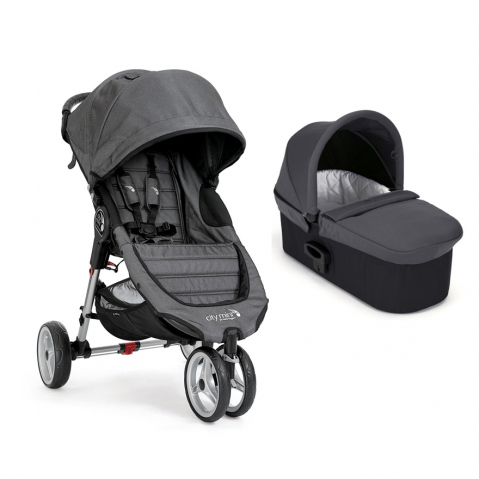 Carucior City Mini 3 Charcoal Denim sistem 2 in 1 [5]