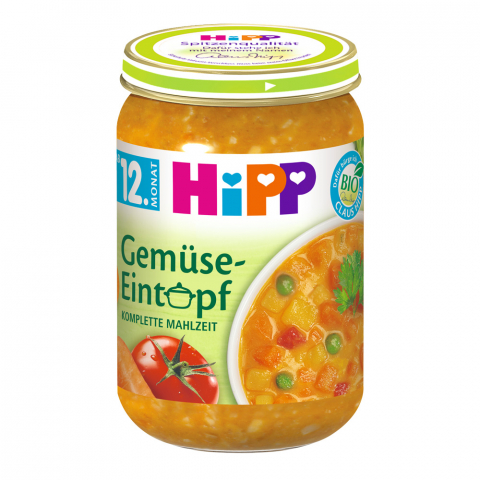 HiPP - Meniu HiPP tocanita de legume 250 g
