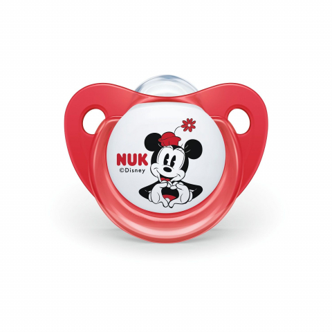 Nuk - Suzeta Nuk Mickey Silicon M1 Rosu 0-6 luni