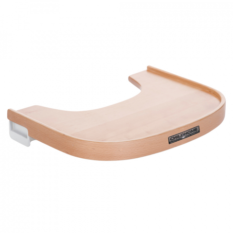 Scaune de masa si accesorii - Tavita scaun de masa Childhome Evolu Lemn Natural