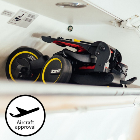 Tricicleta Doona Liki Trike S1 Flame Red [6]