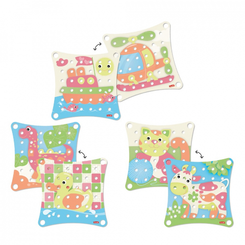 Quercetti Jumbo Peggy Evo Primul Mozaic Eco+ [3]