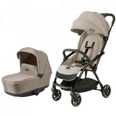 Leclerc - Carucior Leclerc Magic Fold Plus 2 in 1 Sand
