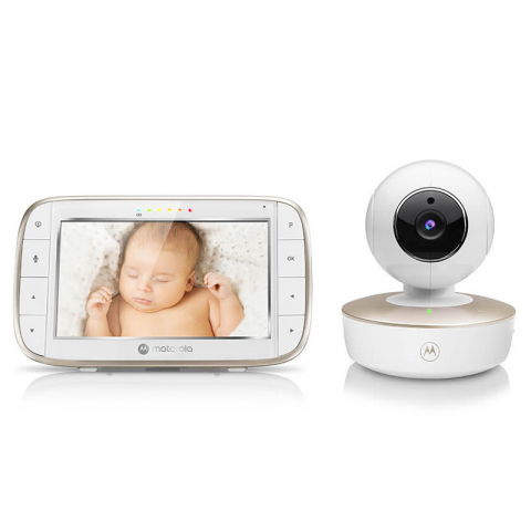 Motorola - Video Monitor Digital + Wi-Fi Motorola VM855 Connect