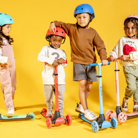 Trotineta cu 3 roti Yvolution Y Glider Kiwi Pink [6]