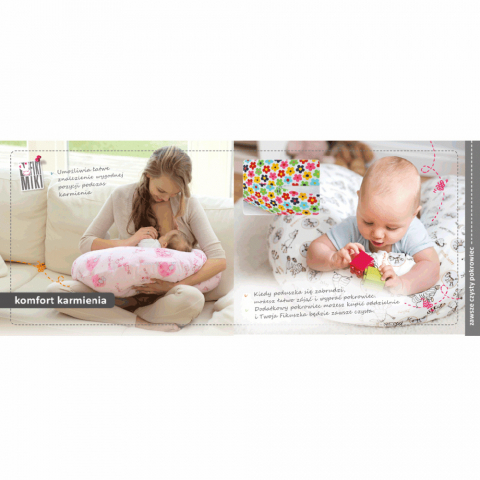 Perna Gravida 3 in 1 Husa Bumbac Multicolora 165 cm [8]