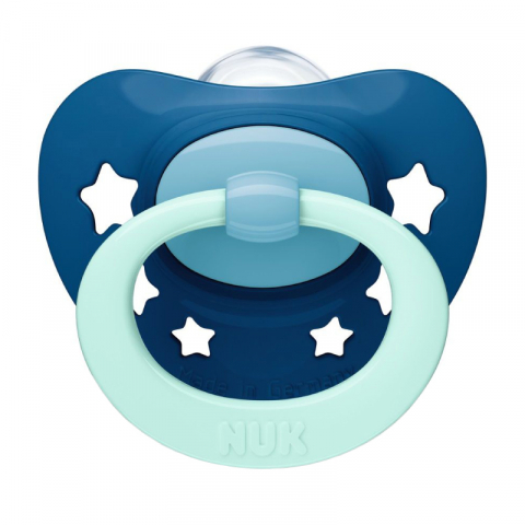 Nuk - Suzeta Nuk Signature Silicon 18-36 luni M3 Albastru