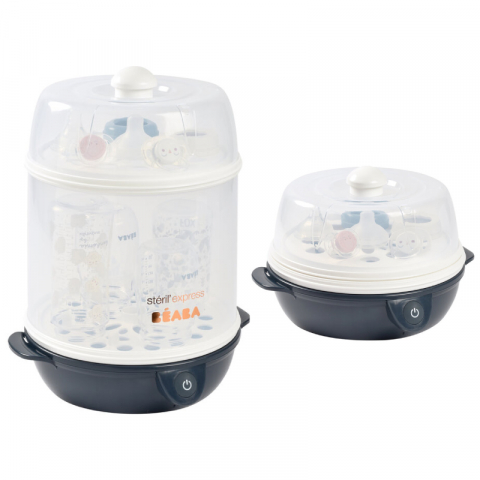 Sterilizator electric 2 in 1 Beaba Steril Express Night Blue [2]