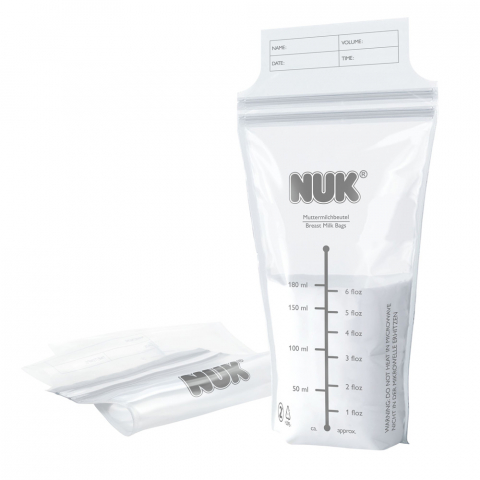 Pungi Stocare Lapte Matern Nuk 180Ml 25Buc/Cutie [1]