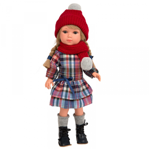 Arias - Papusa Arias Carlota Elegance 36 cm Red/Gray