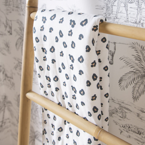 Paturica Childhome Jerse 80x100 cm, Leopard [2]