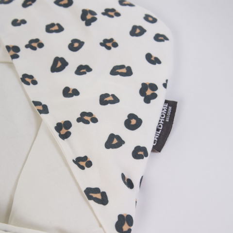Paturica de infasat Childhome Jerse 75x75 cm, Leopard [2]