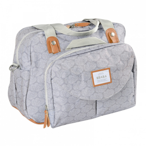 Geanta de infasat Beaba Geneva II Tiny Clouds Grey [3]