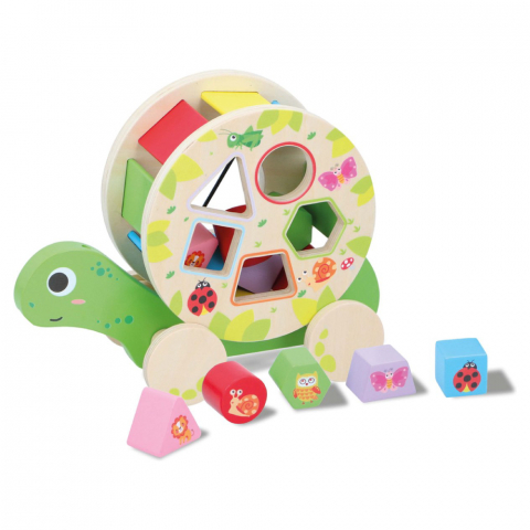 Marionette - Sortator din lemn Marionette Testoasa 7 piese