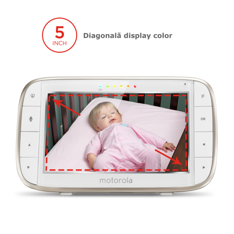 Video Monitor Digital + Wi-Fi Motorola MBP855 [10]