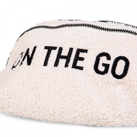 Geanta Childhome Banana On The Go Teddy Alb [2]