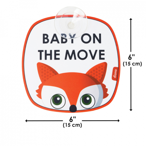 Set 2 indicatoare auto Diono Baby On the Move [2]