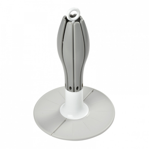 Uscator pliabil bieroane Floare - Gri [2]