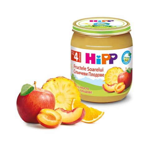 HiPP - Piure Hipp Fructele Soarelui