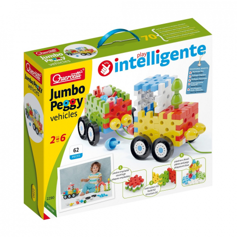Quercetti - Vehicule Jumbo Peggy