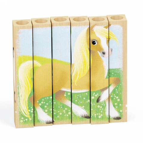 Quercetti Four Puzzle Animale Ferma Bio [6]