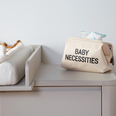 Geanta de toaleta Childhome Baby Necessities Alb [3]