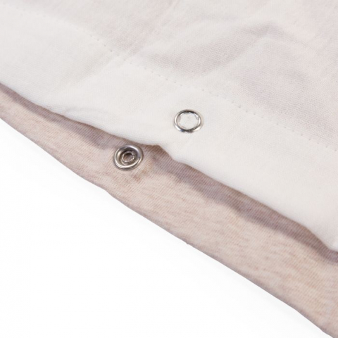 Husa pilota si fata de perna Childhome 100x140 cm, Jerse/Muselina Tedy [3]