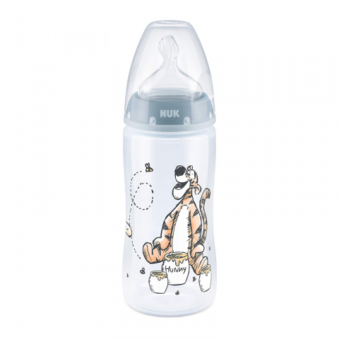 Nuk - Biberon Nuk First Choice 300 ml Tetina Silicon Disney Bleu 0-6 luni 