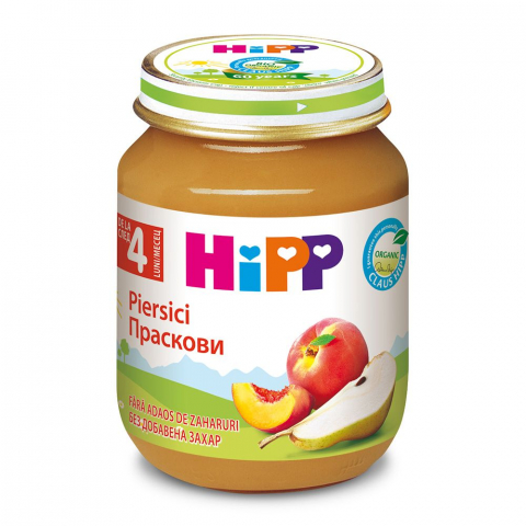 HiPP - Piure HiPP piersici 125g