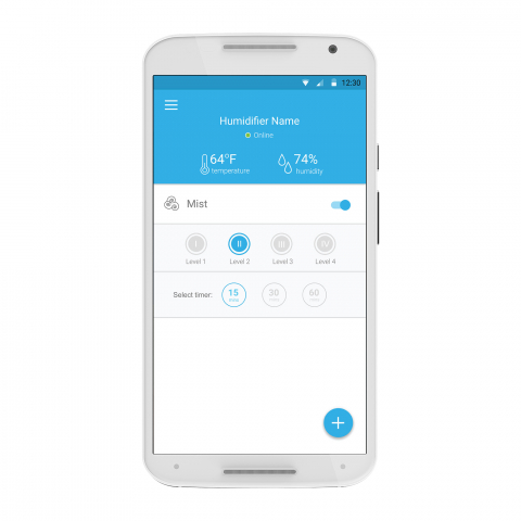 Umidificator digital Wi-Fi Smart Nursery [3]