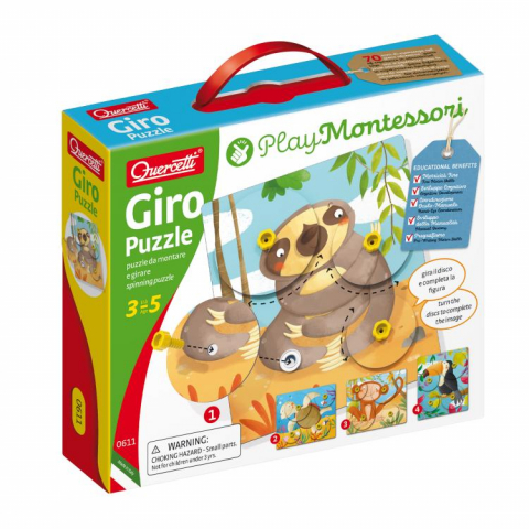 Quercetti - Giro Puzzle Montessori