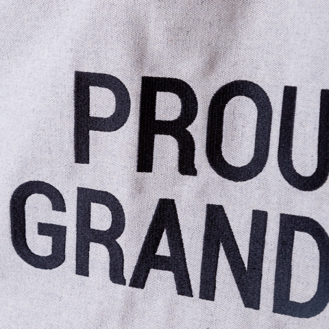 Geanta Childhome Proud Grandma Alb [3]