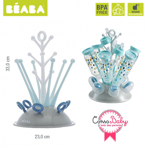 Beaba - Uscator biberoane bleu