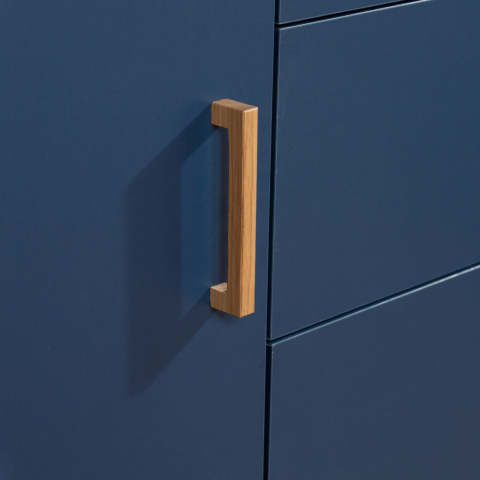 Comoda Childhome Bold Blue 137x77x98 cm cu masa de infasat [4]