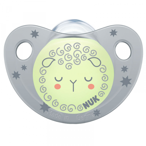 Nuk - Suzeta Nuk Night & Day Silicon M2 Gri 6-18 luni