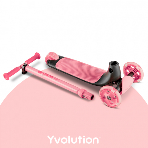 Trotineta cu 3 roti Yvolution Y Glider Kiwi Pink [3]